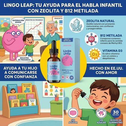 2x1⚡Lingo Leap™ 🧠| Apoyo Diario para el Aprendizaje y Desarrollo Infantil + 🎁 Libro Digital GRATIS