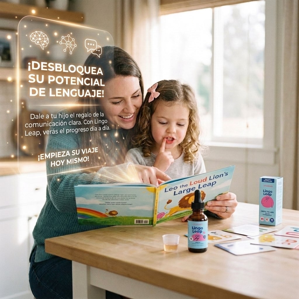 2x1⚡Lingo Leap™ 🧠| Apoyo Diario para el Aprendizaje y Desarrollo Infantil + 🎁 Libro Digital GRATIS