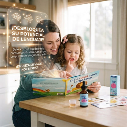 2x1⚡Lingo Leap™ 🧠| Apoyo Diario para el Aprendizaje y Desarrollo Infantil + 🎁 Libro Digital GRATIS