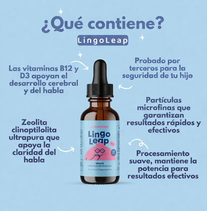 2x1⚡Lingo Leap™ 🧠| Apoyo Diario para el Aprendizaje y Desarrollo Infantil + 🎁 Libro Digital GRATIS